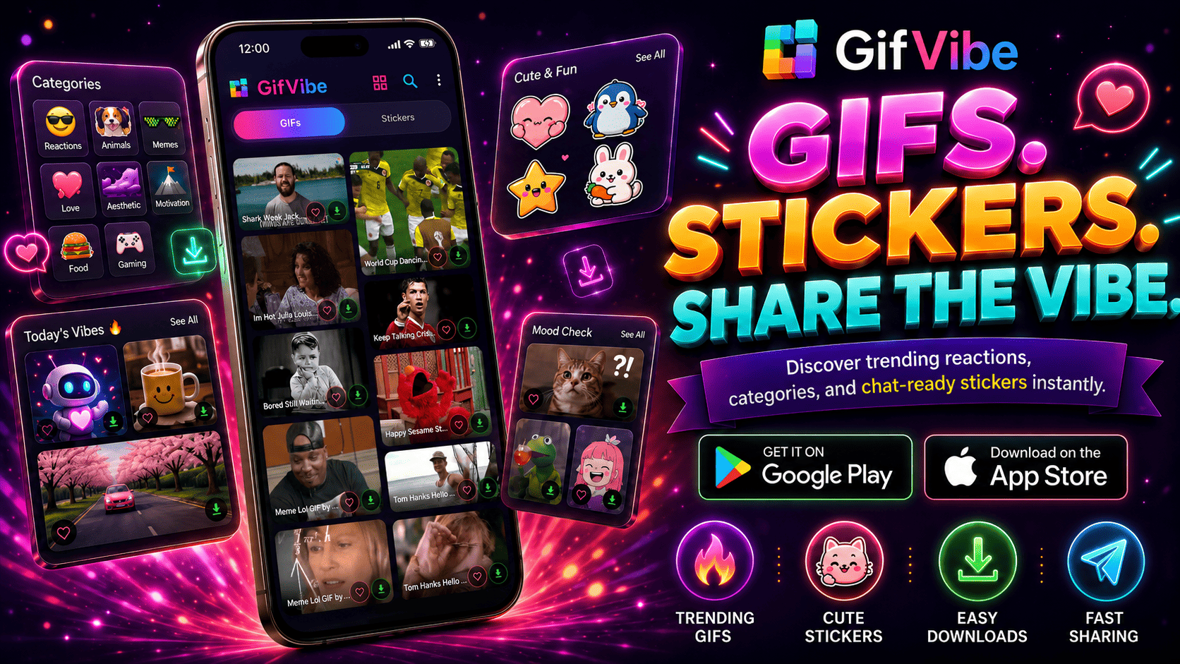 GifVibe Is Now Available on iPhone and iPad